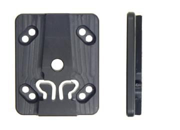 Brodit Tablet-Tischhalterung für Apple iPad – 50×60×8 mm – Schwarz