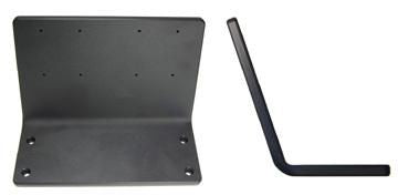 Brodit Montageplatte, 150×95×7 mm, mit vorgebohrten Löchern