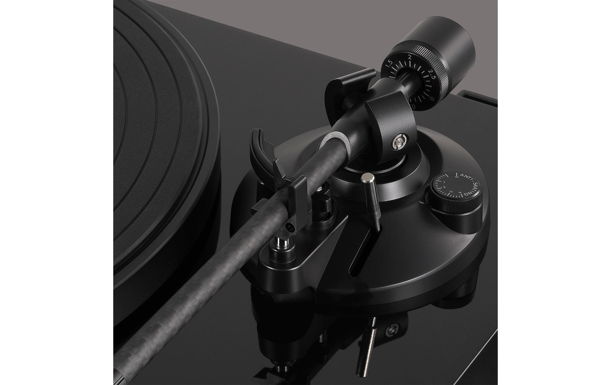 Audio-Technica AT-LPW50PB – Plattenspieler – Riemenantrieb, Phono-Vorverstärker, 33⅓/45 U/min – Schwarz