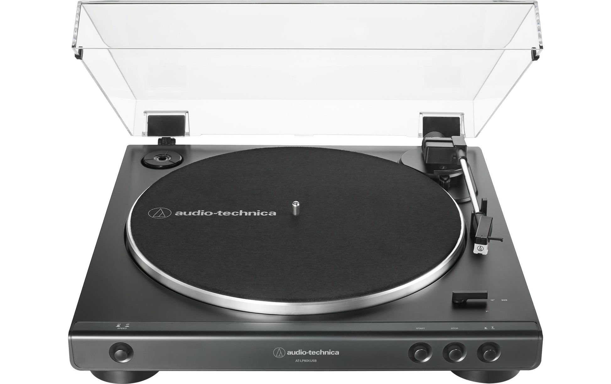 Audio-Technica AT-LP60XUSBGM Plattenspieler – Phono-Vorverstärker, USB – Schwarz