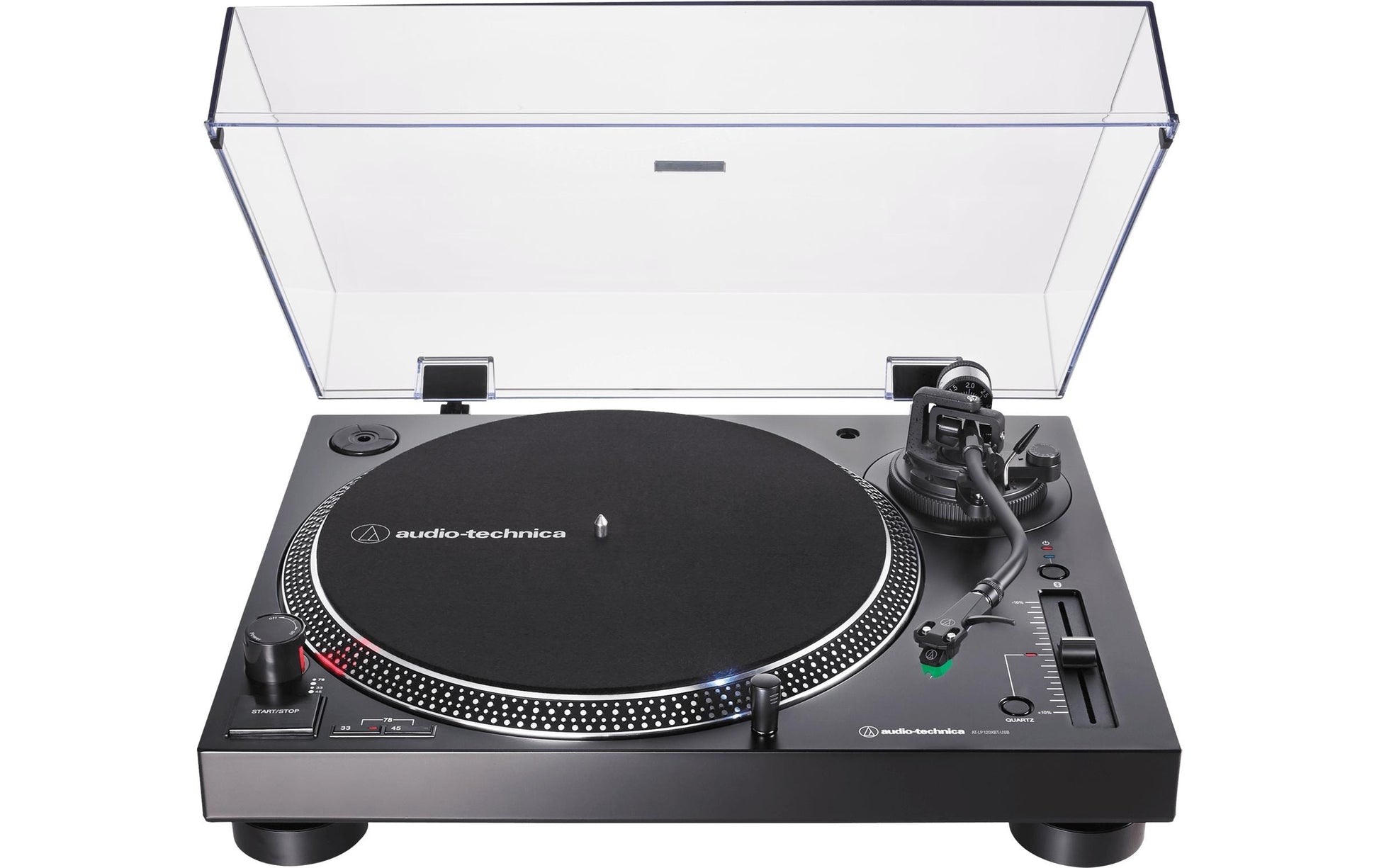 Audio-Technica AT-LP120XBTUSBBK – Plattenspieler – Stationär – USB, Phono-Vorverstärker, Bluetooth – Schwarz