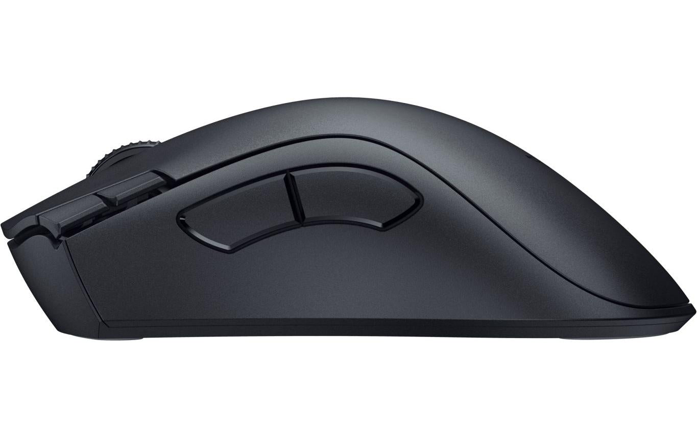 Razer DeathAdder V2 HyperSpeed Gaming-Maus – kabellos, 14'000 dpi, 7 Tasten, für Rechtshänder, schwarz