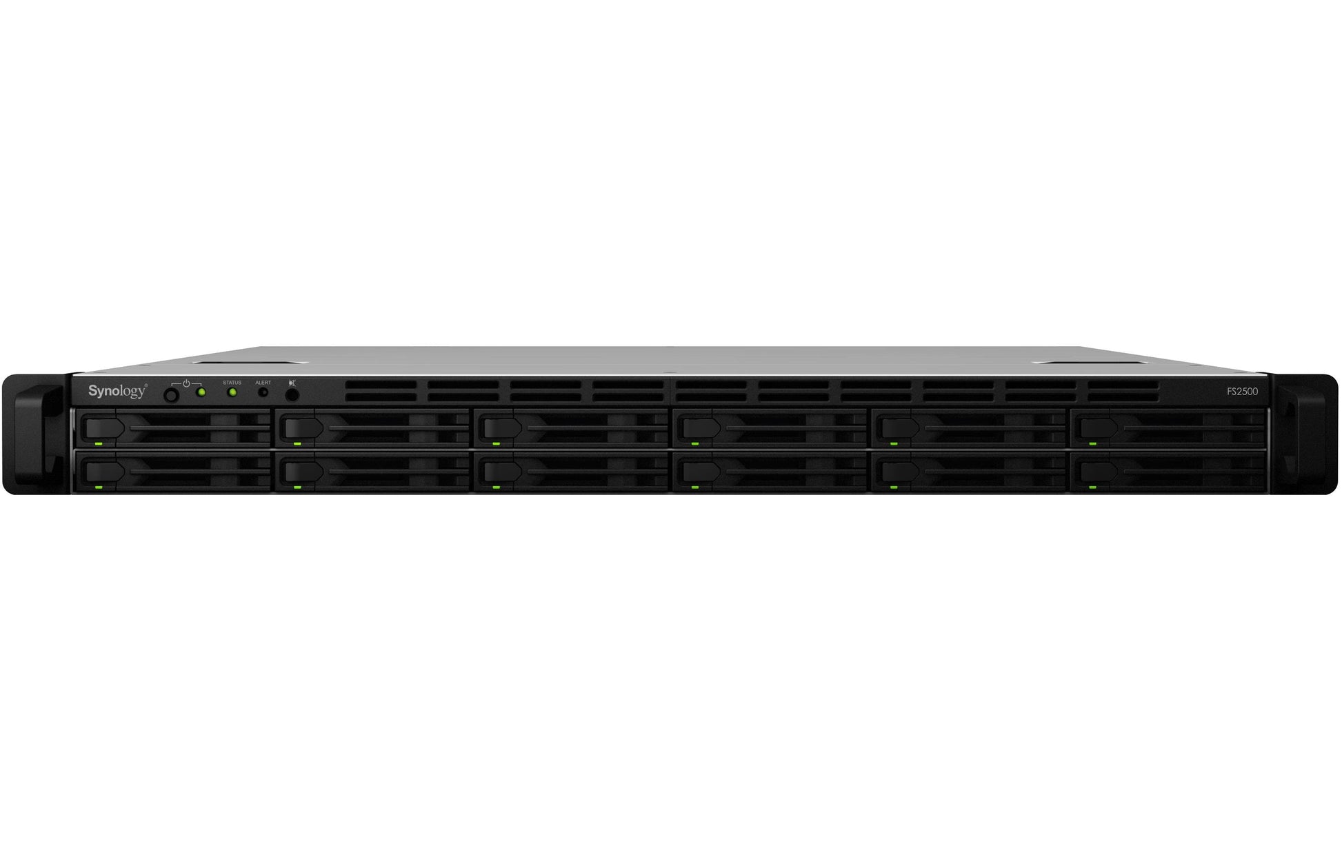 Synology FlashStation FS2500 – 12-Bay Rack 1U NAS – AMD Ryzen V1780B, 8 GB RAM, 10GbE