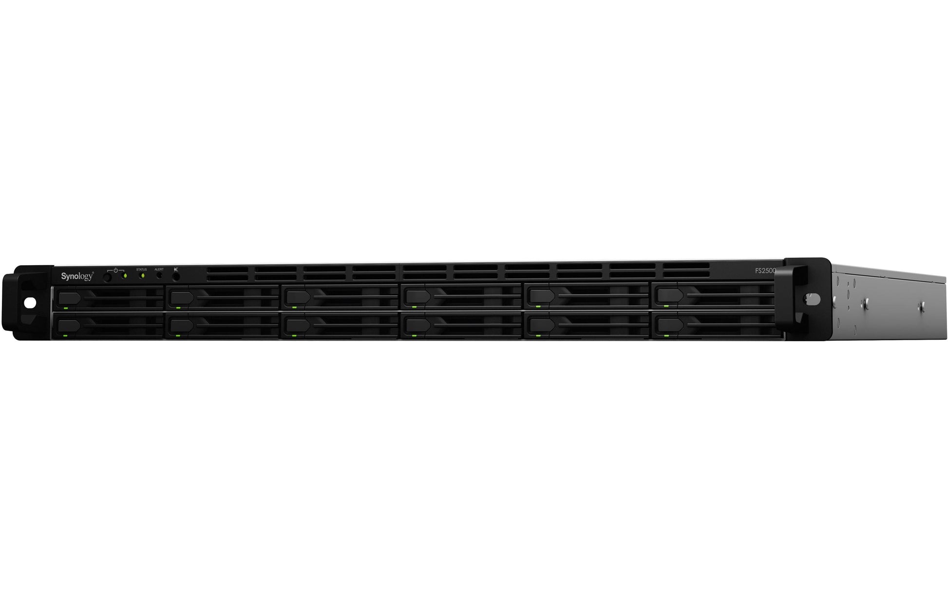 Synology FlashStation FS2500 – 12-Bay Rack 1U NAS – AMD Ryzen V1780B, 8 GB RAM, 10GbE