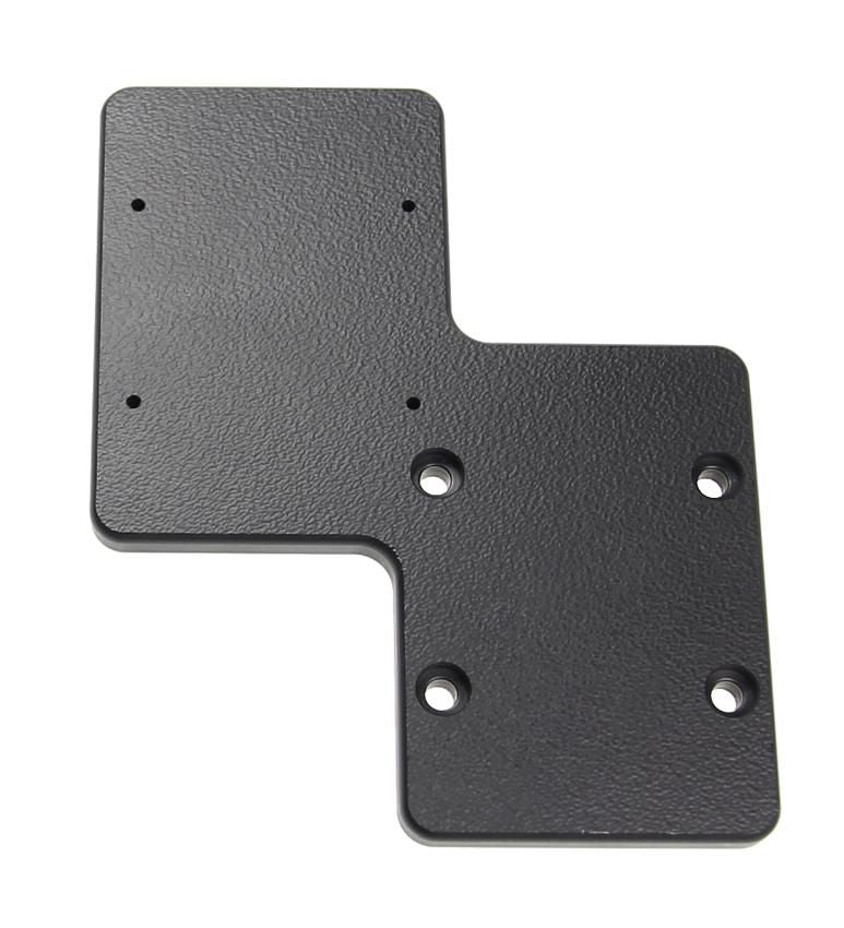 Brodit 215579 – Montageplatte, Schwarz