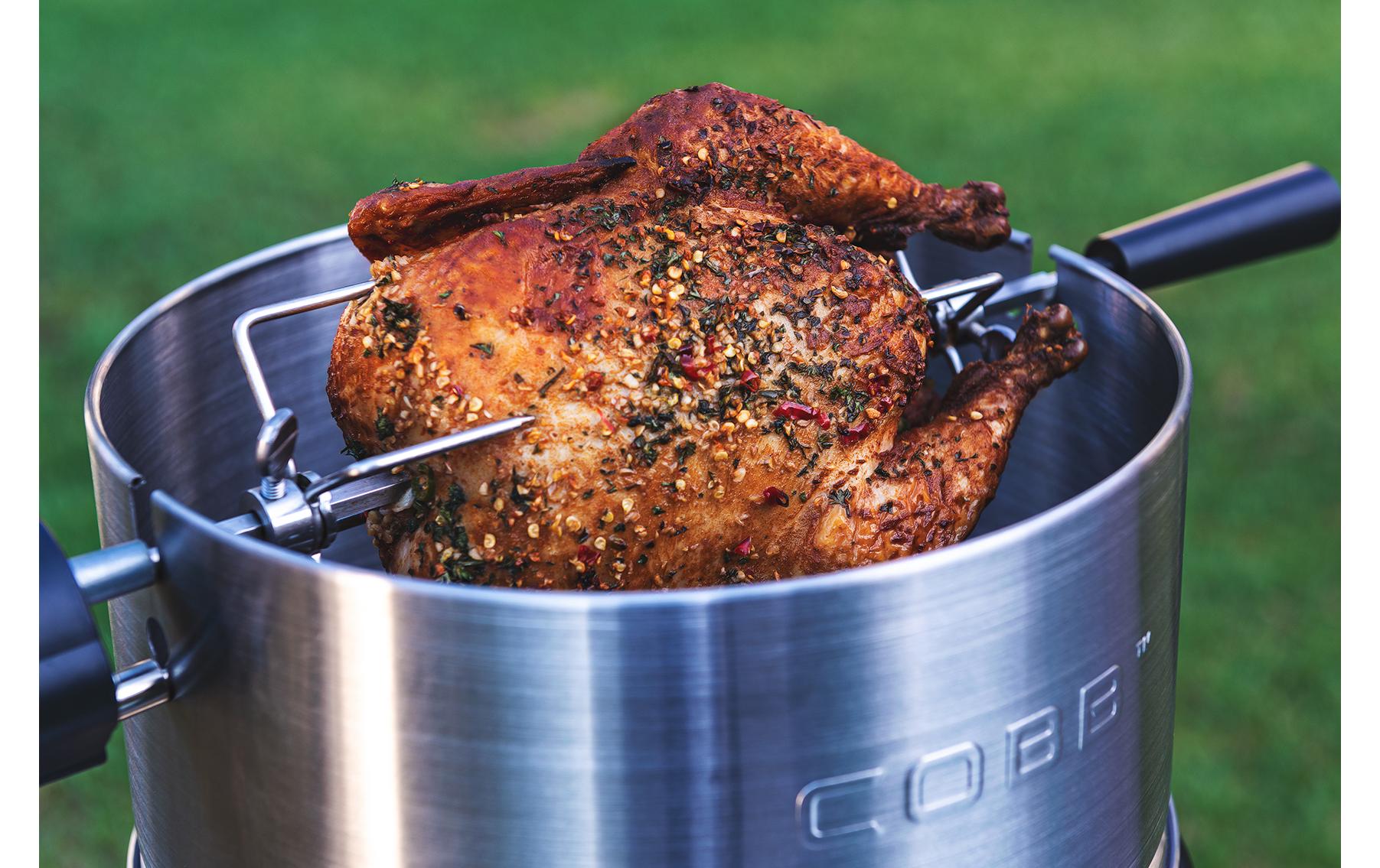 Cobb Rotisserie Premier – 30,5 × 15,5 cm, Edelstahl, für Grills