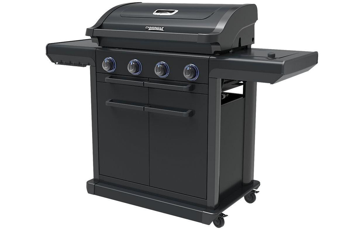 Campingaz Gasgrill 4 Series Onyx S – 4 Brenner, 15,9 kW, Grillfläche 3'312 cm² – Schwarz