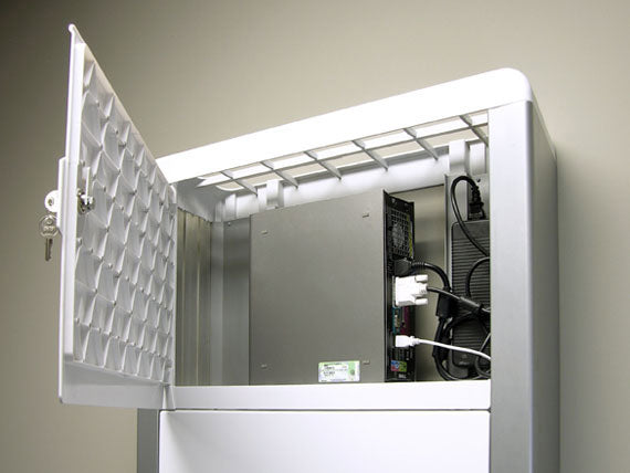 Ergotron Zubehör: Gehäuse mit VL9- und CPU-Halter