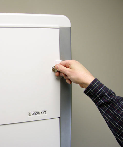 Ergotron Zubehör: Gehäuse mit VL9- und CPU-Halter