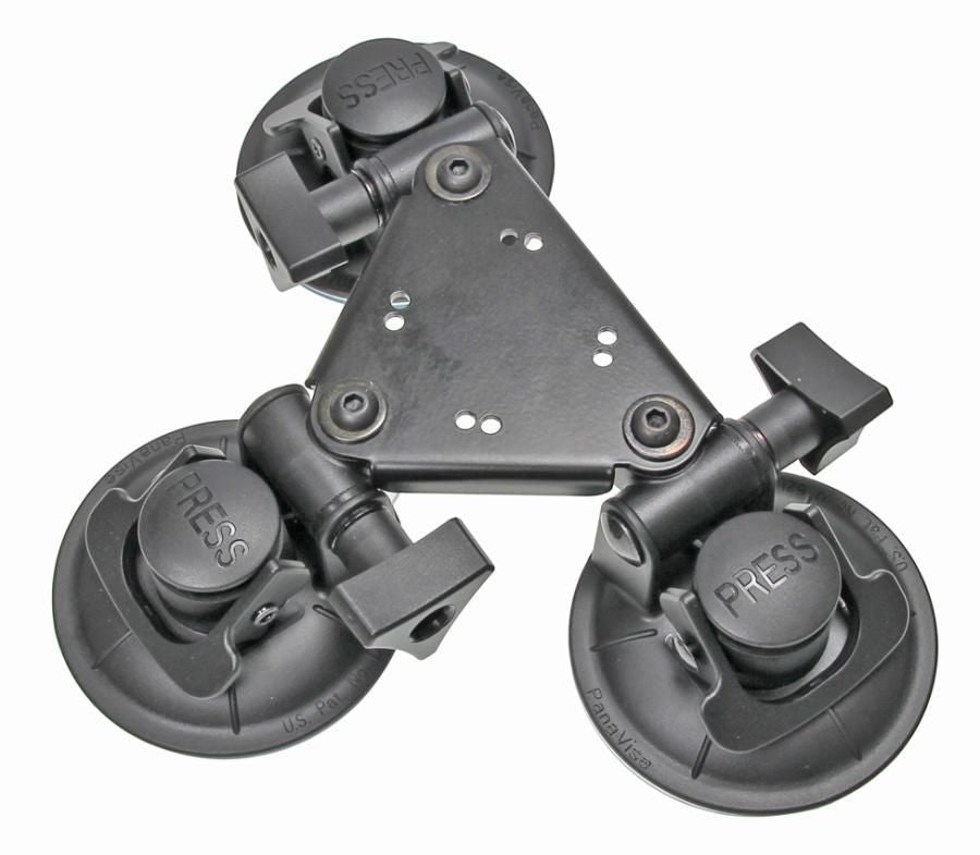 Brodit Auto-Halterung, Saugnapf, Horizontal/Vertikal – Universal – Schwarz