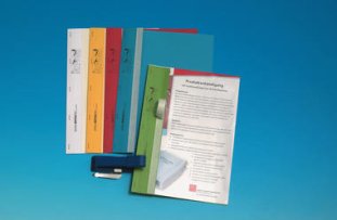 Bostitch Schnellhefter – A4, Karton, Weiss