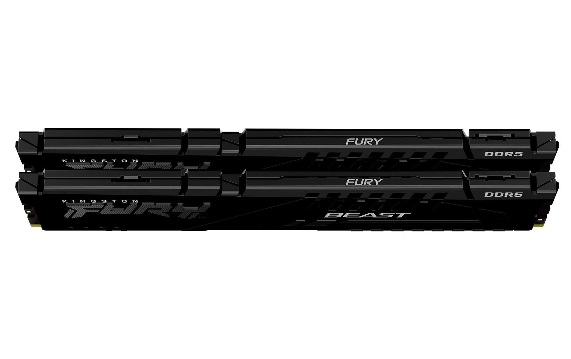 Kingston Technology Kingston FURY Beast – 32 GB (2×16 GB), DDR5 5600 MT/s CL40, 288-poliger DIMM – für PC