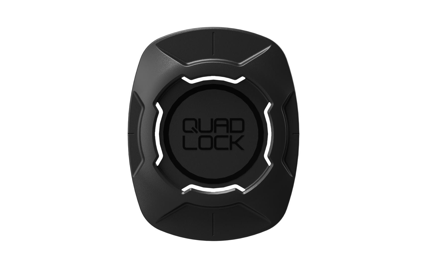 Quad Lock Universal Adapter V2 – Spezial-Zubehör – Klebekissen, für Smartphones/Tablets – Schwarz
