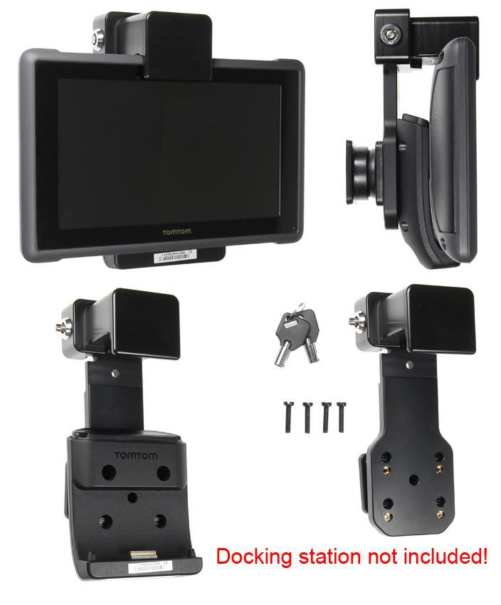 Brodit Klemmhalterung – für TomTom Bridge Pro 8275, Auto, passiv, Schwarz
