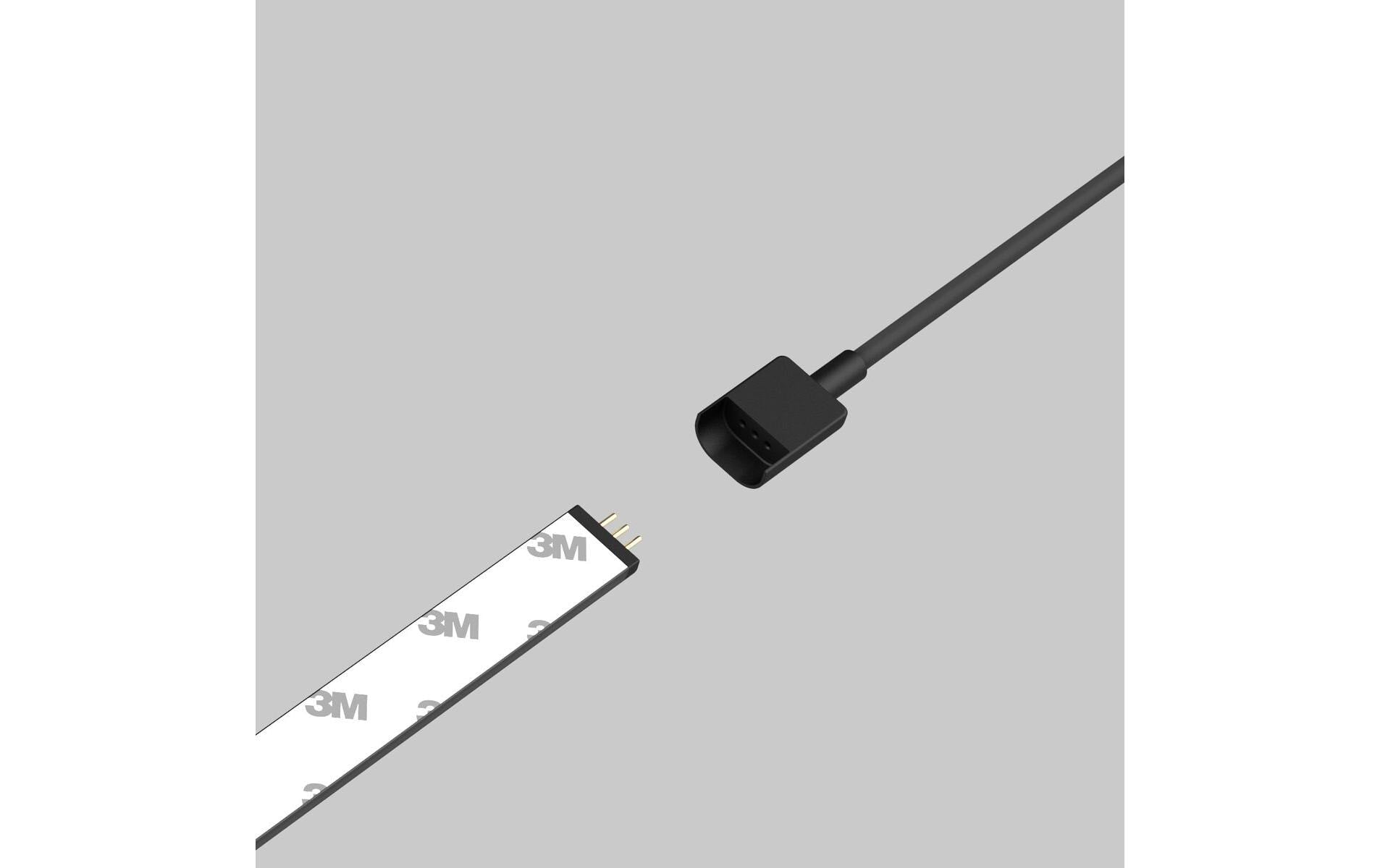 Twinkly LED-Strip – Starterset, 1,5 m, 540 lm, 24 W, RGB, BT, für HomeKit, schwarz