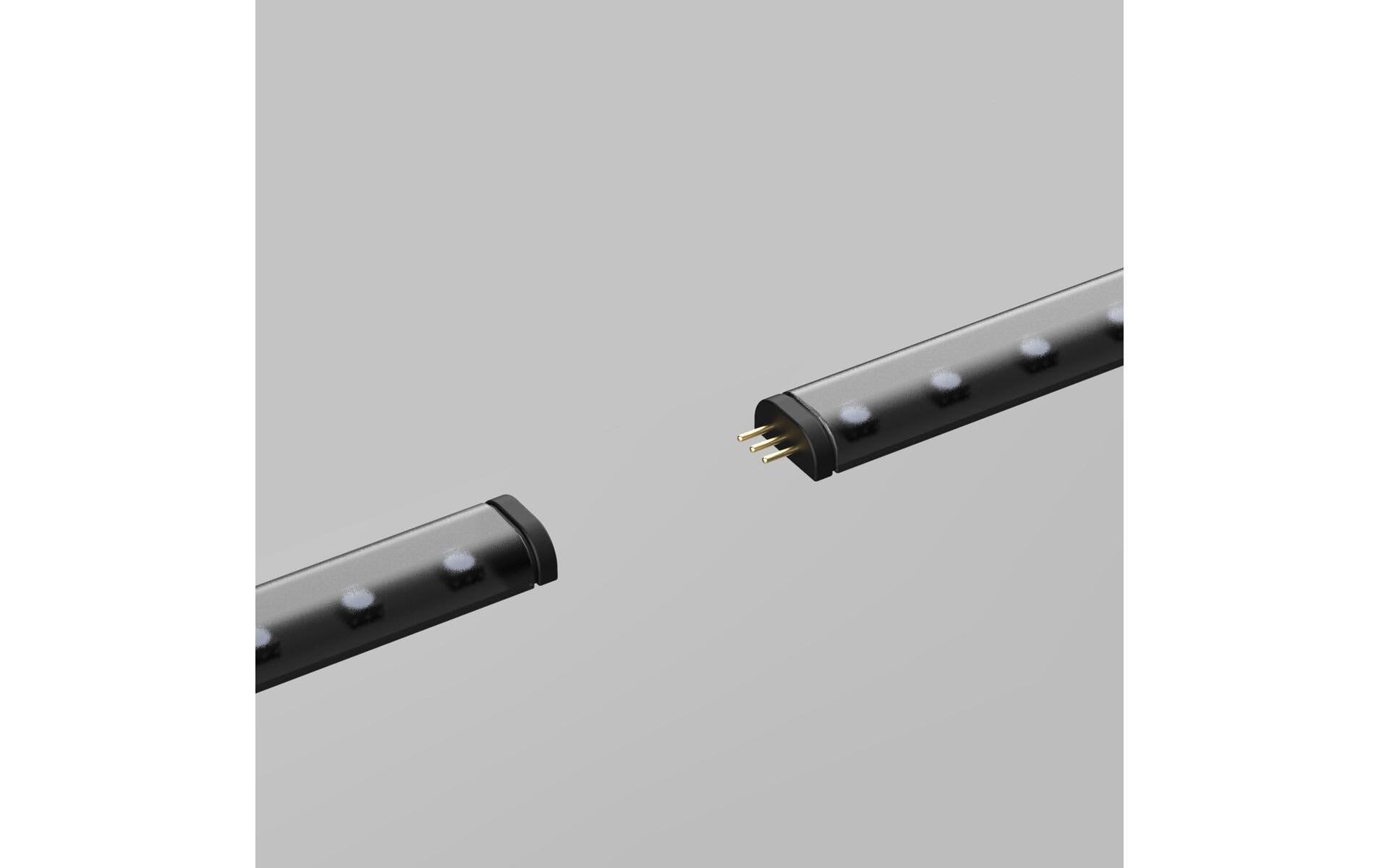 Twinkly LED-Strip 1,5 m – Erweiterung, RGB, WLAN/Bluetooth – für Twinkly Line – IP20 – 1 Stk. – Schwarz