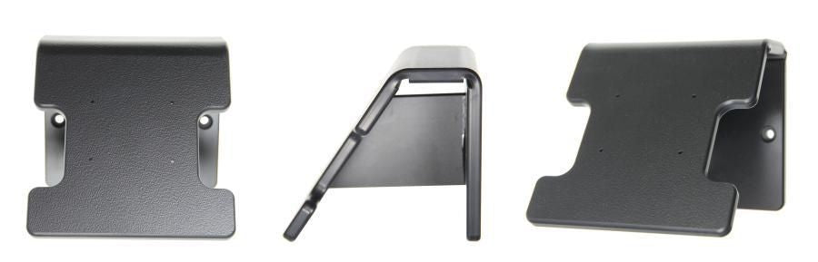 Brodit Montageplatte, Schraubbefestigung, 95 × 84 mm – für AMPS-Befestigung – Grau