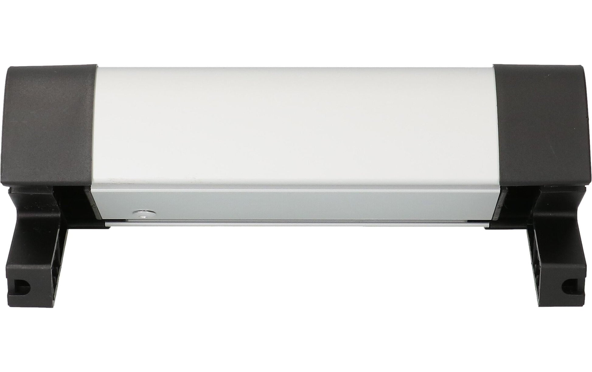 Max Hauri AG Max Hauri Alu-Office-Line Tischsteckdosenleiste, 4×T13, 3×USB, 2,5 m, ohne Schalter – schwarz/silber