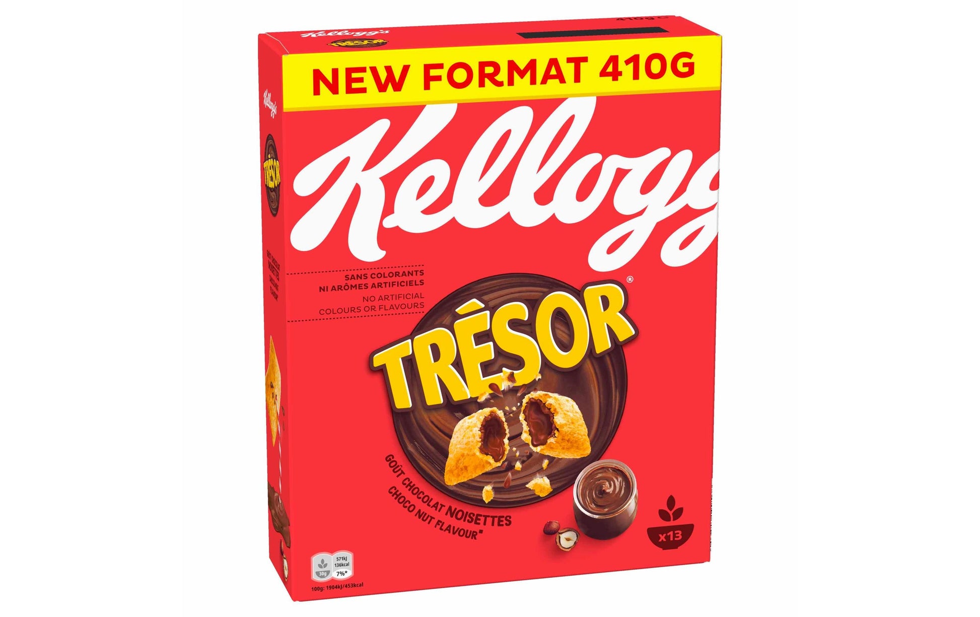Kellogg Company Kellogg's Tresor Cerealien – Schokolade & Haselnuss – 410 g