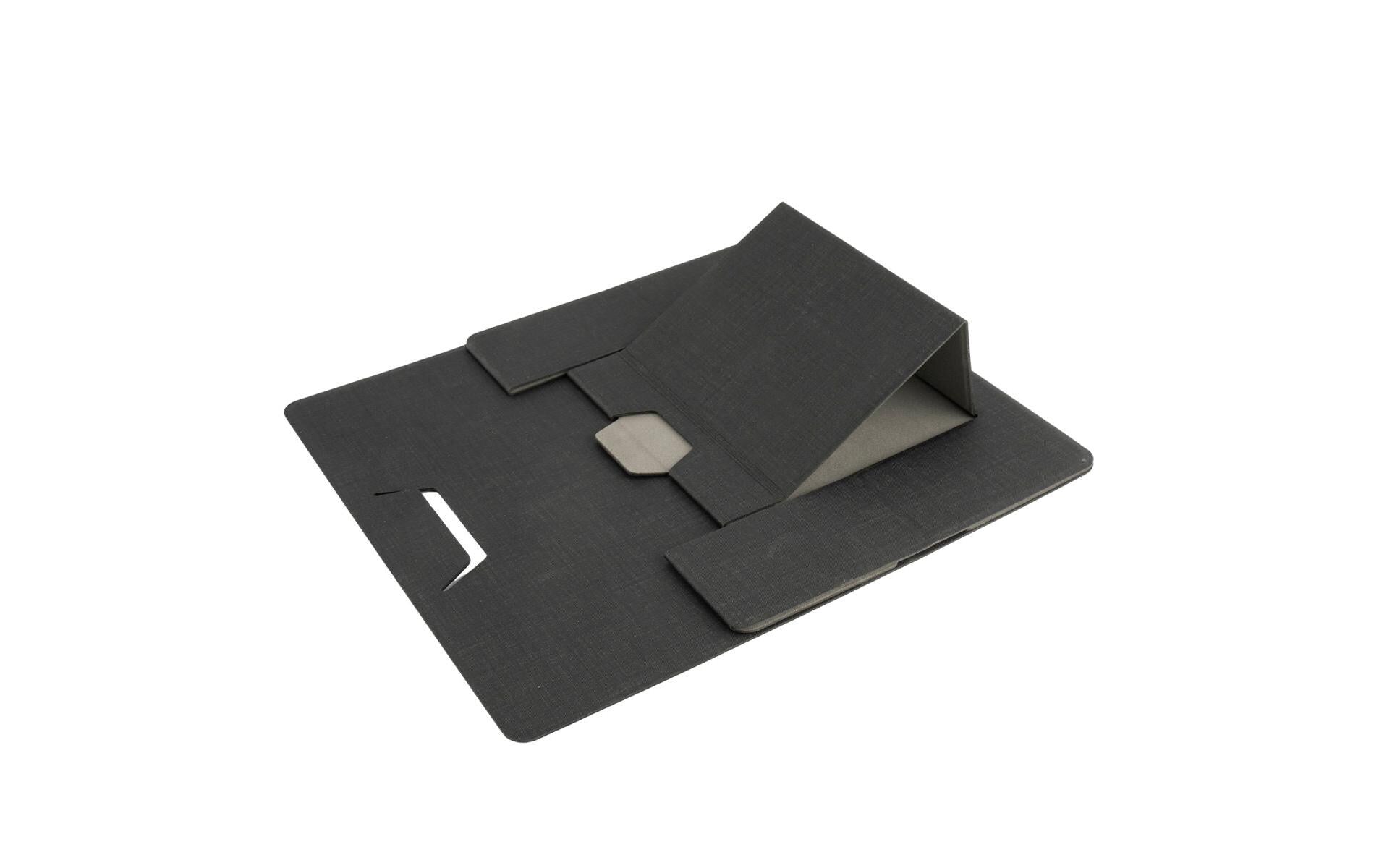 4smarts ErgoFold Tablet-Ständer – für Tablets und Notebooks – faltbar – Schwarz