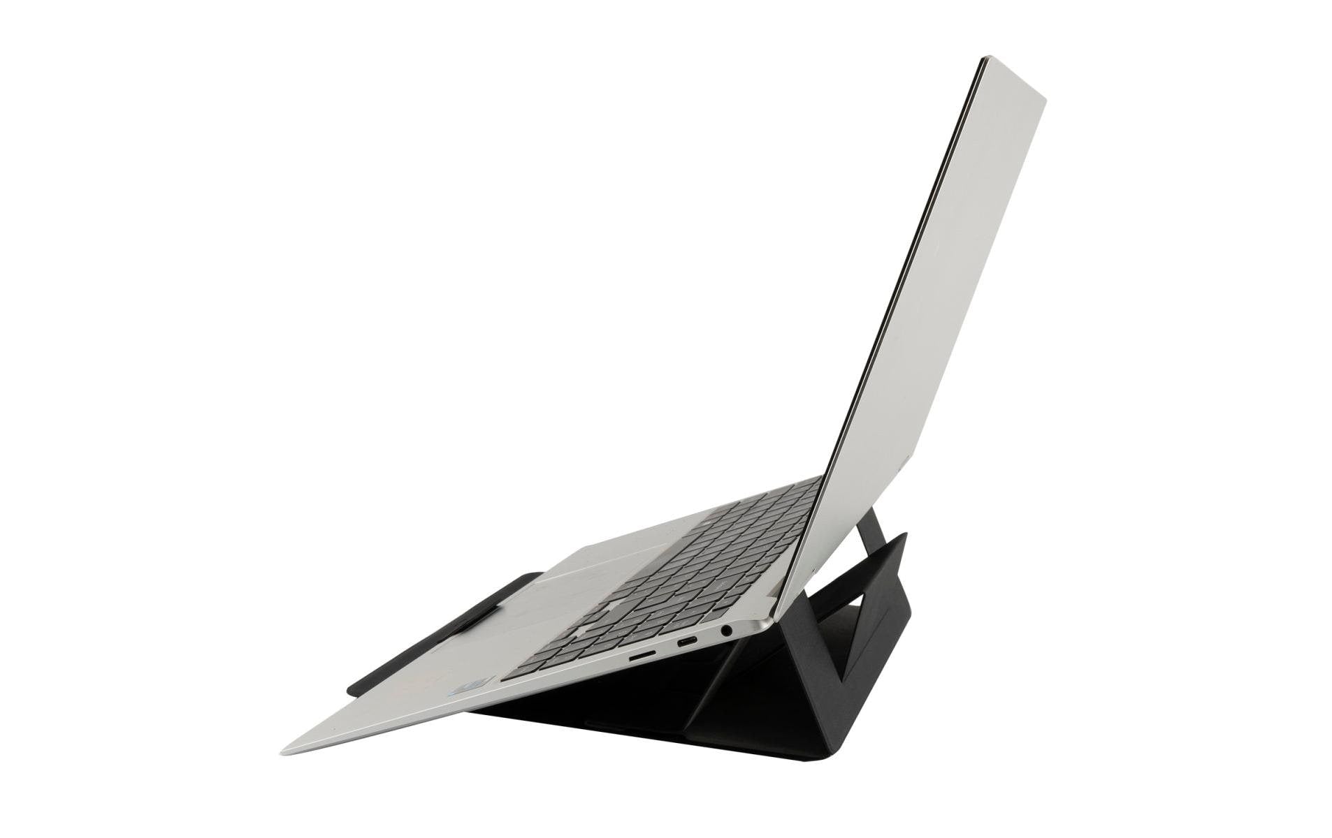 4smarts ErgoFold Tablet-Ständer – für Tablets und Notebooks – faltbar – Schwarz