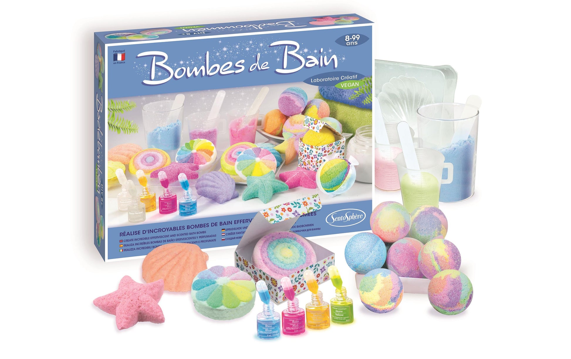 SentoSphere Badebomben Experimentier-Set (Beauty) – ab 8 Jahren