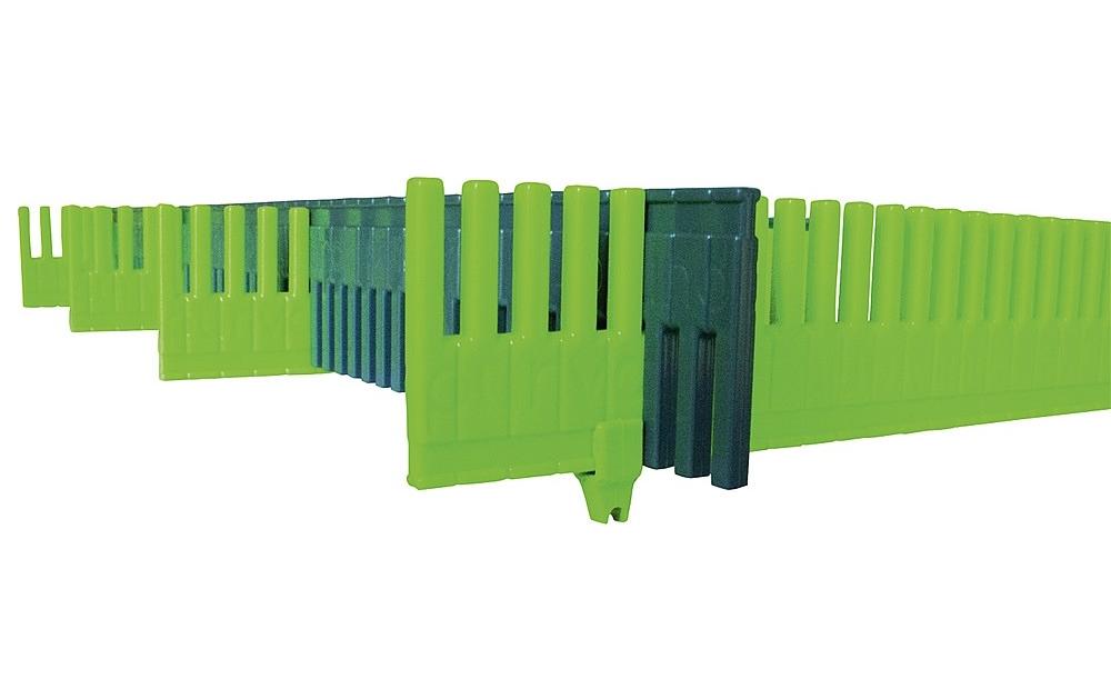 purVario Trennleiste – 33 × 3 cm – für Wohnwagen/Van, Kunststoff, Grau