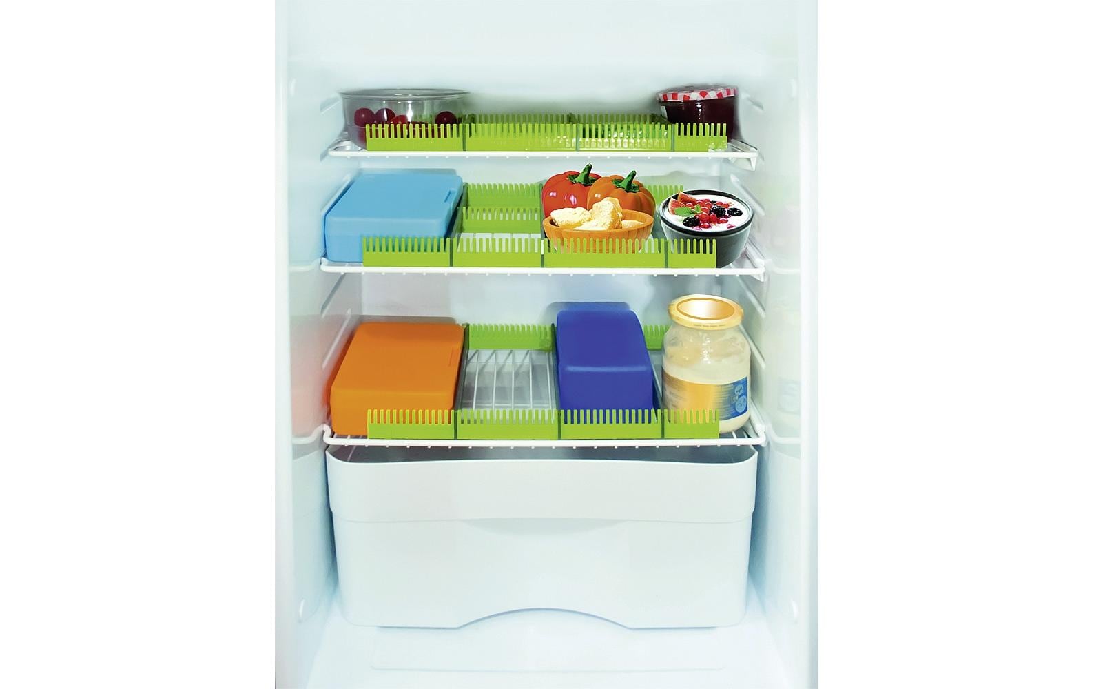 purVario Trennleiste – 33 × 3 cm – für Wohnwagen/Van, Kunststoff, Grau