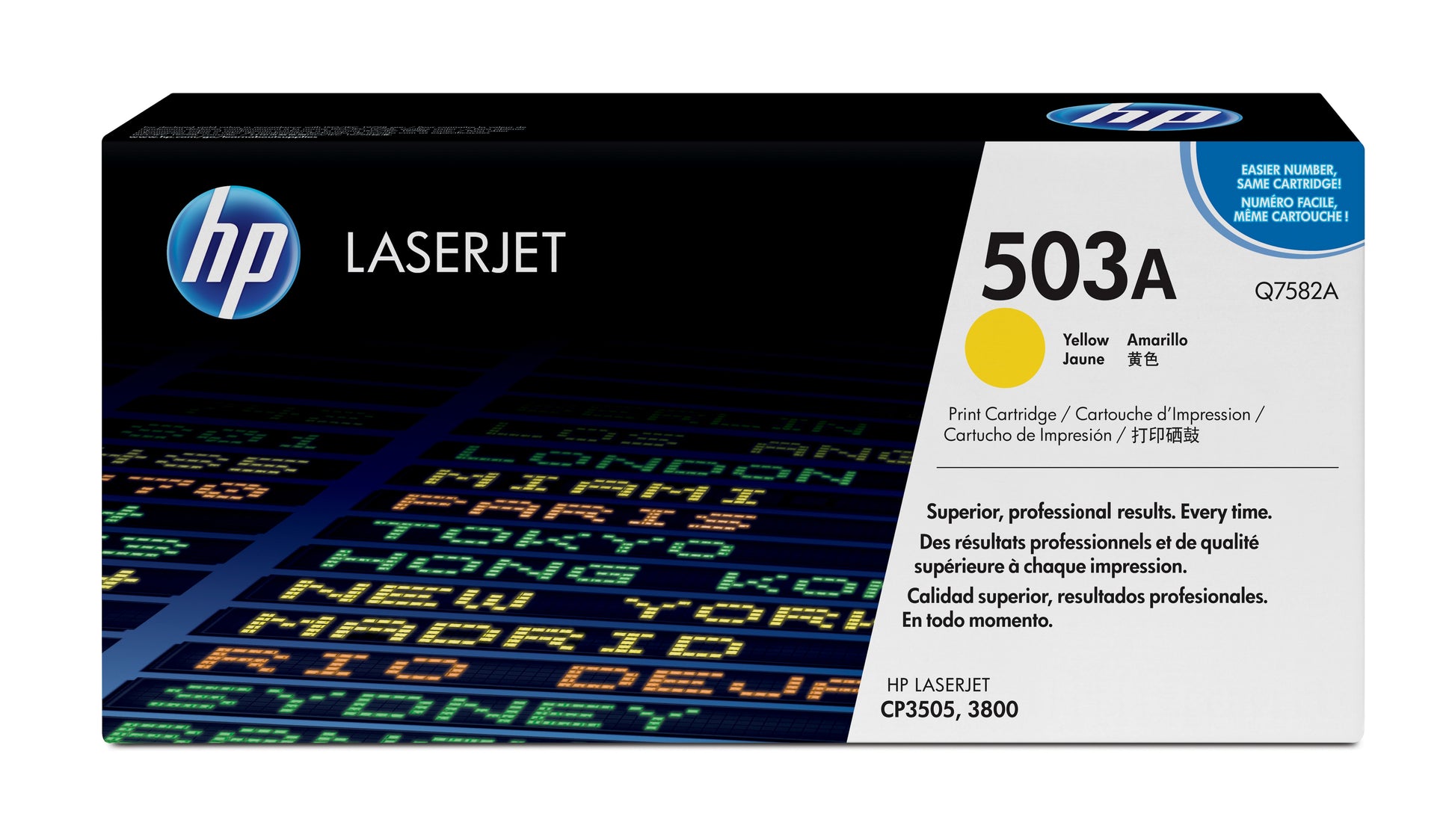 HP 503A (Q7582A) Gelber Toner – Original – 6'000 Seiten – für HP