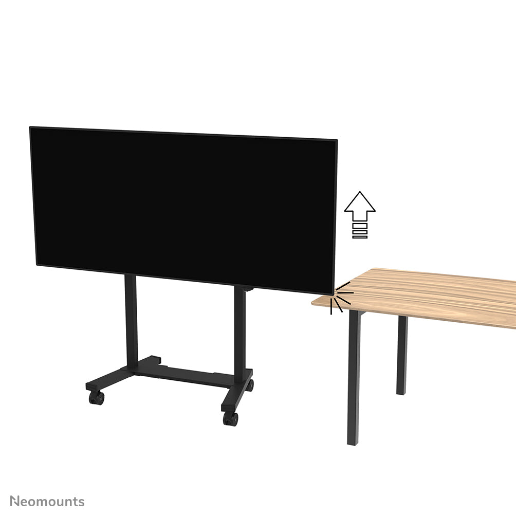 Neomounts FL55-975BL1 – Motorisierter Trolley für 75–115″, VESA 200×200–1200×600, bis 160 kg, schwarz