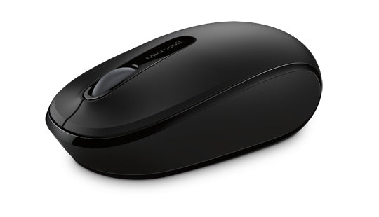Microsoft Mobile Mouse 1850 – Maus – Kabellos (2,4 GHz), beidhändig, schwarz