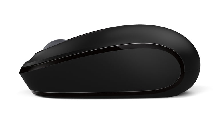 Microsoft Mobile Mouse 1850 – Maus – Kabellos (2,4 GHz), beidhändig, schwarz