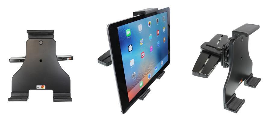 Brodit Fahrzeug-Dock für Navigator, Tablet/UMPC – schwenkbar, Neigung 0–17° – Schwarz
