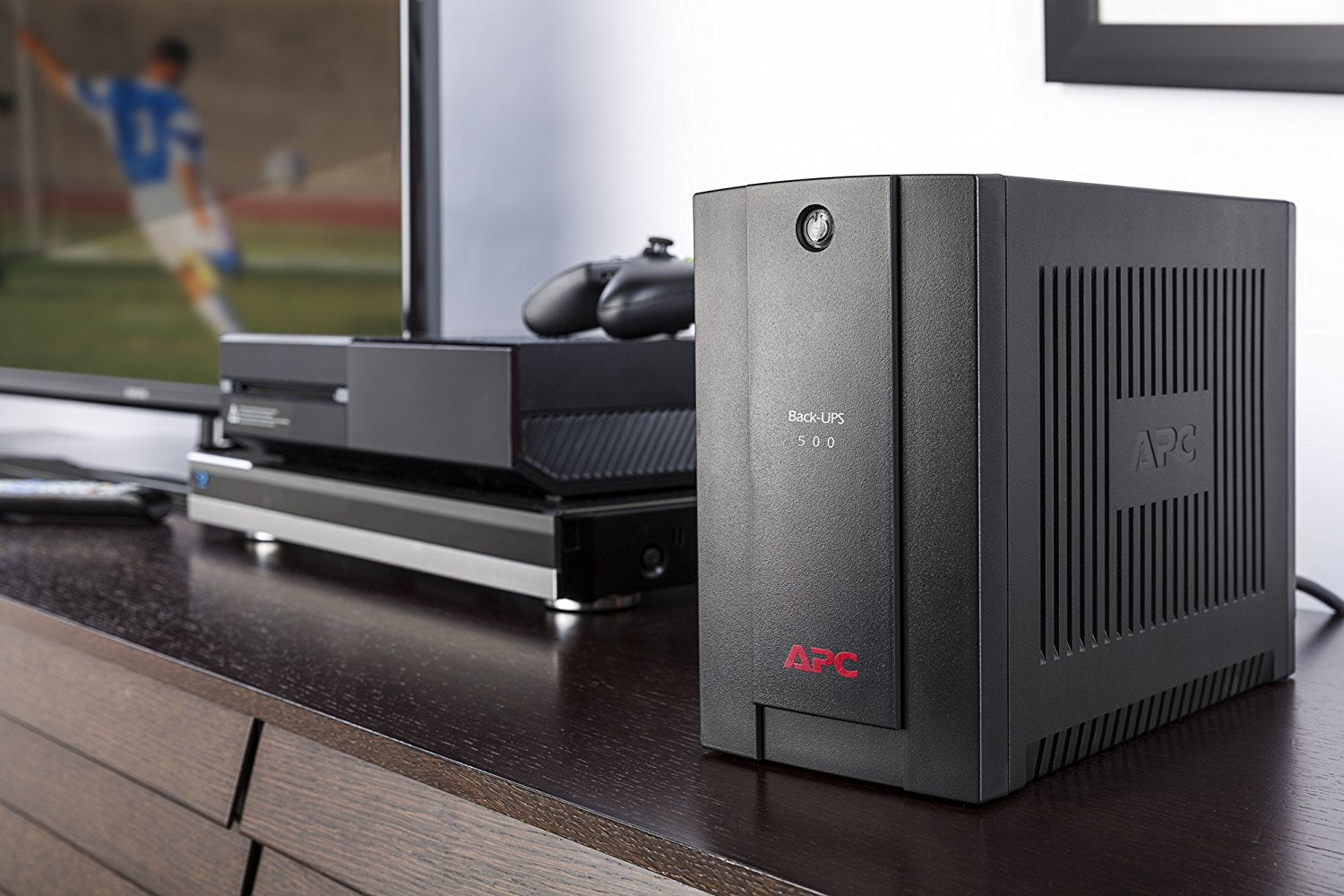 APC BX500CI USV 0,5 kVA/300 W Line-Interaktiv – Tower – C13×3, Eingang IEC C14