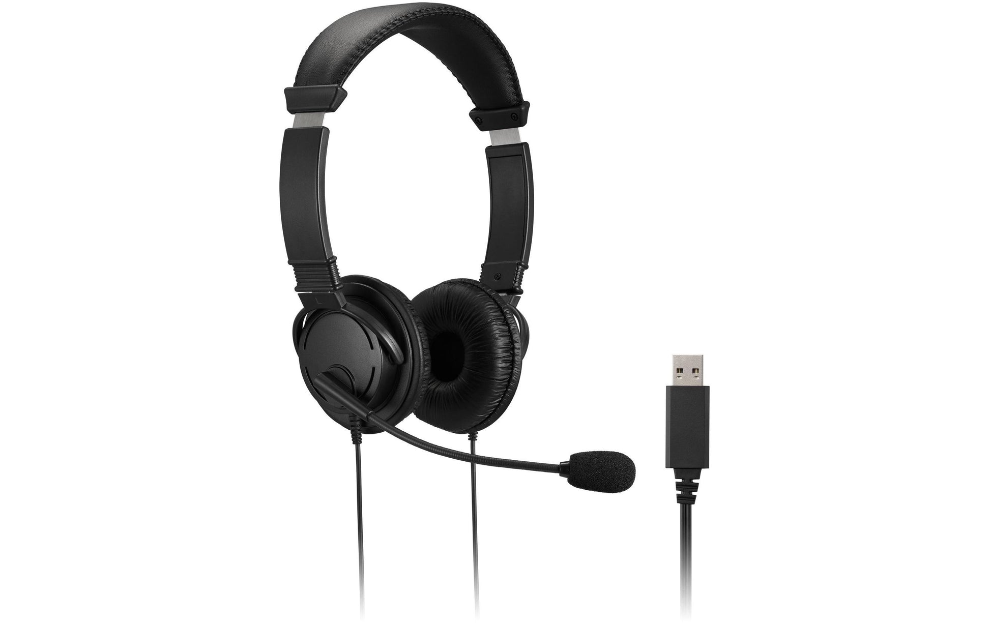 Kensington Headset – USB – mit Mikrofon, Lautstärkeregelung