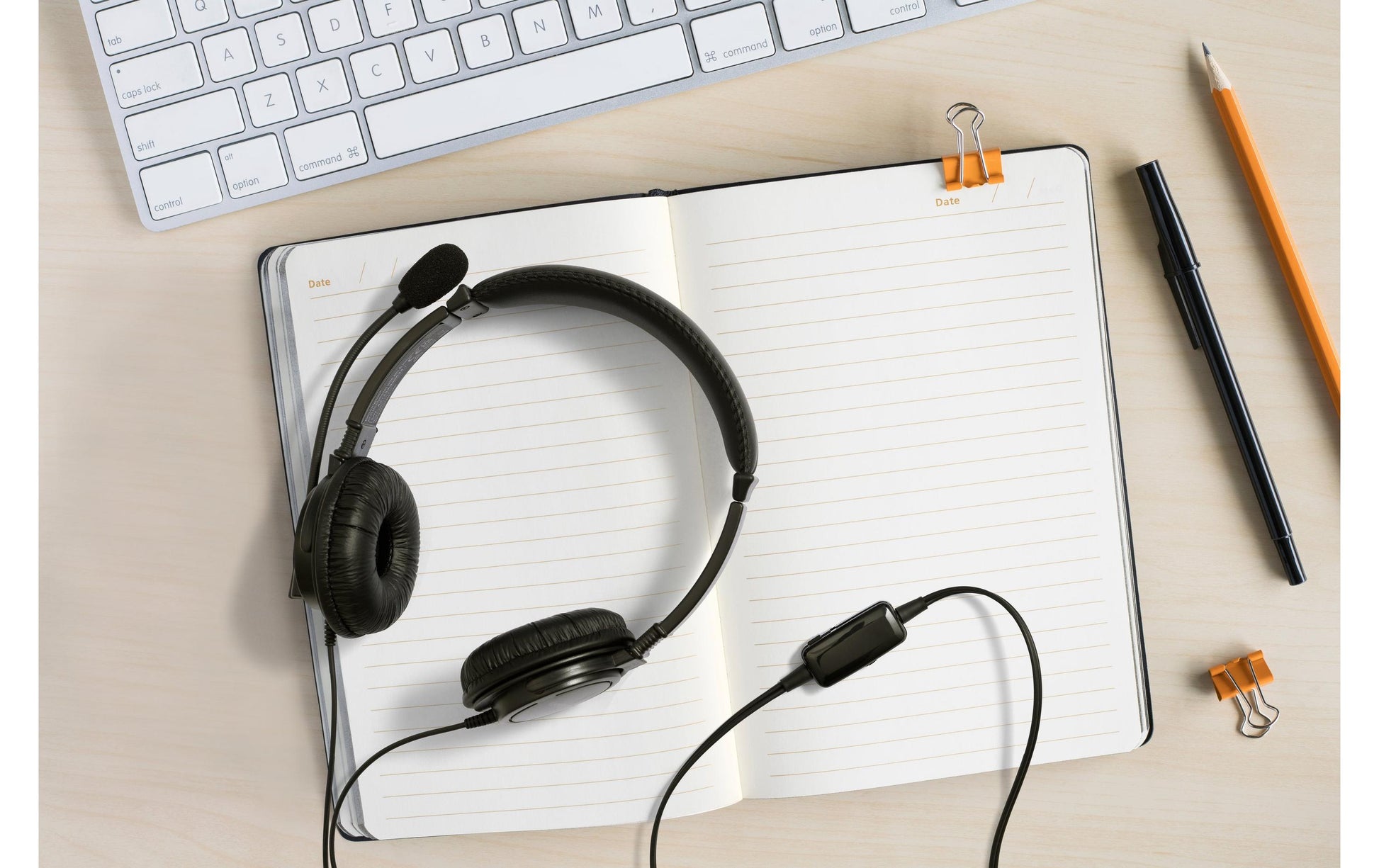 Kensington Headset – mit Mikrofon, Lautstärkeregelung