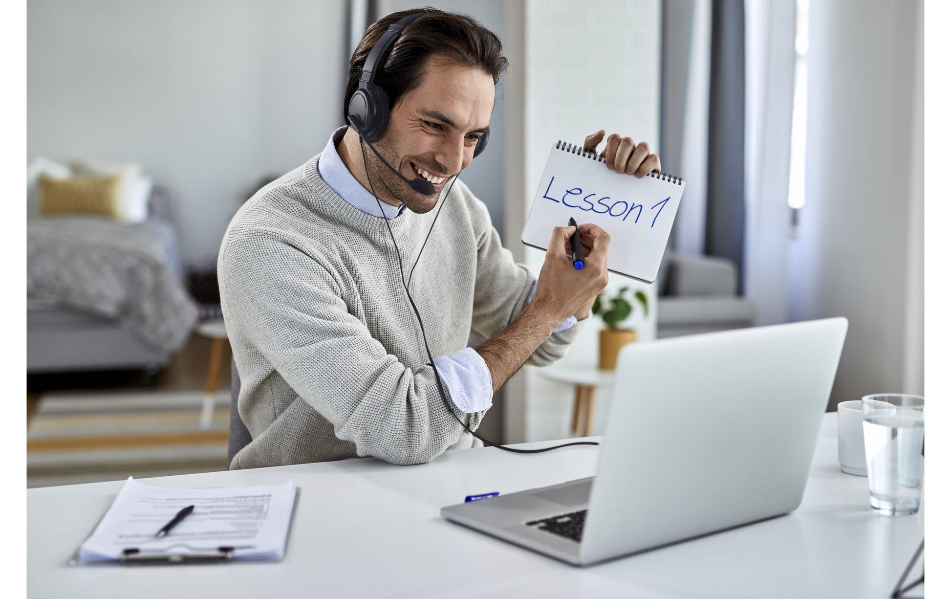 Kensington Headset – mit Mikrofon, Lautstärkeregelung