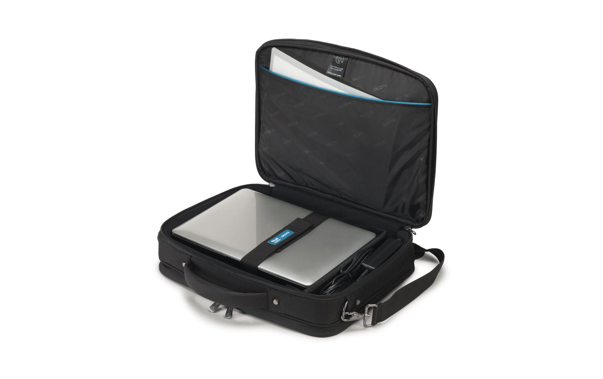 DICOTA Eco Multi PRO Notebook-Tasche für Notebooks bis 14,1" – Schwarz