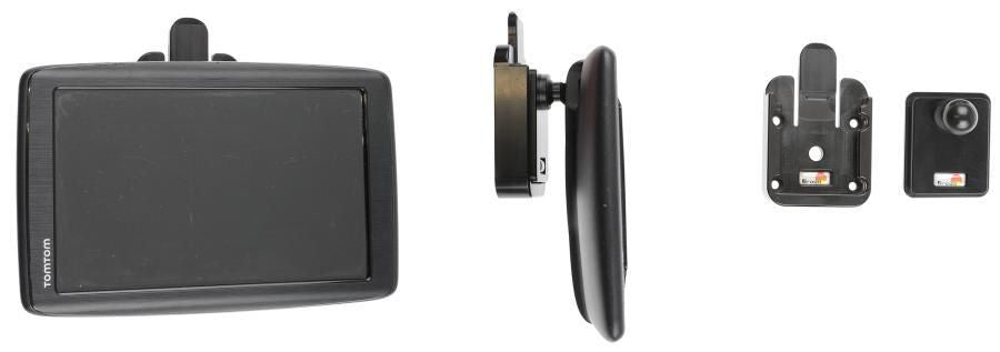 Brodit Halterung – für TomTom GO/Start/Via usw., Auto, Schraubbefestigung, passiv, Acetal, Schwarz