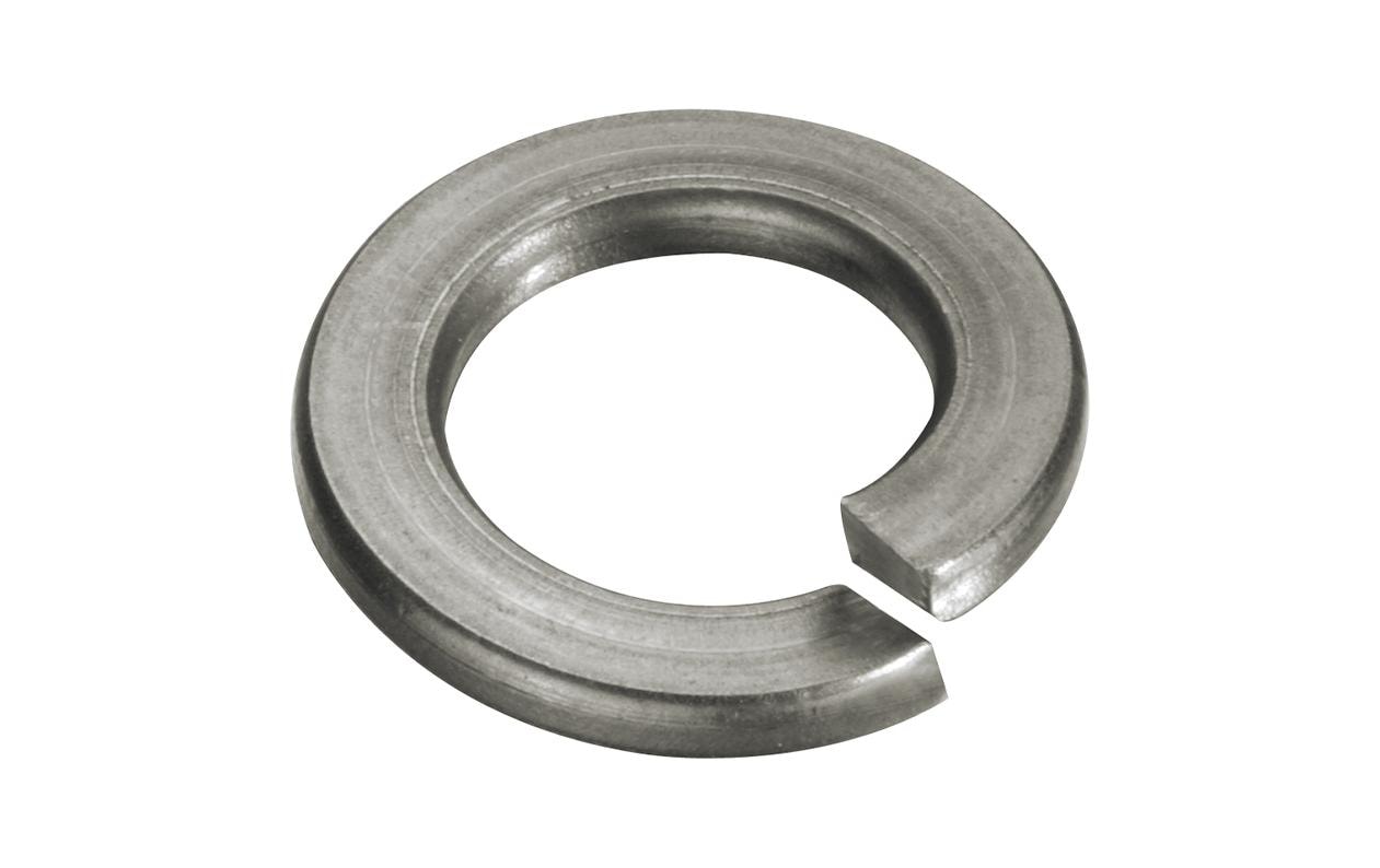 Ftm Krafter Federringe – Ø 4,1/7,6 × 0,9 mm, Stahl, verzinkt, 22 Stk.