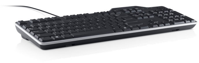 Dell KB813 – Tastatur – kabelgebunden (USB) – QWERTZ (CH) – Smartcard-Leser – schwarz