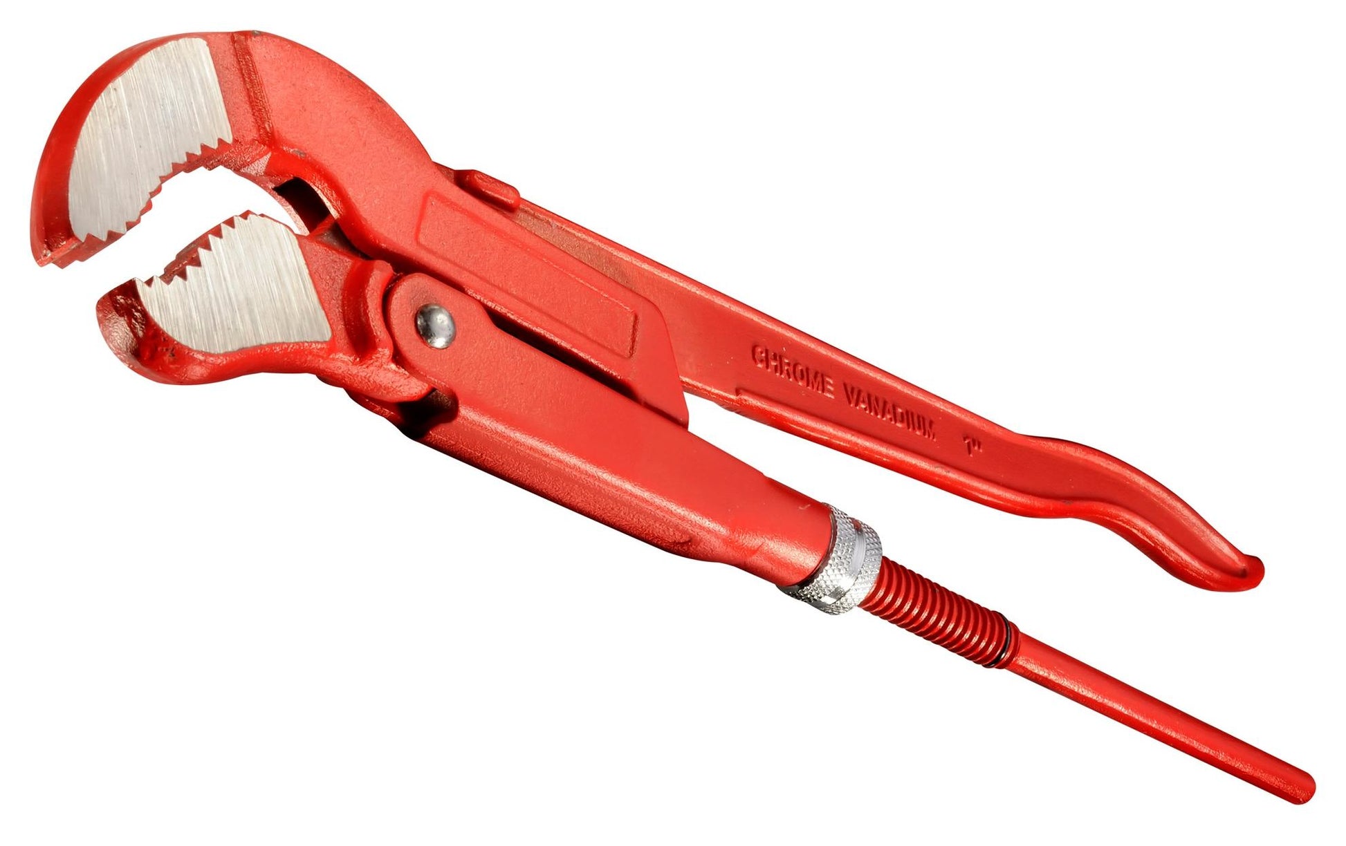 CFH Zange (Einzeln), Rohrzange, Klemmbacke 70 mm, 530 mm, 45° S-förmig, 51706