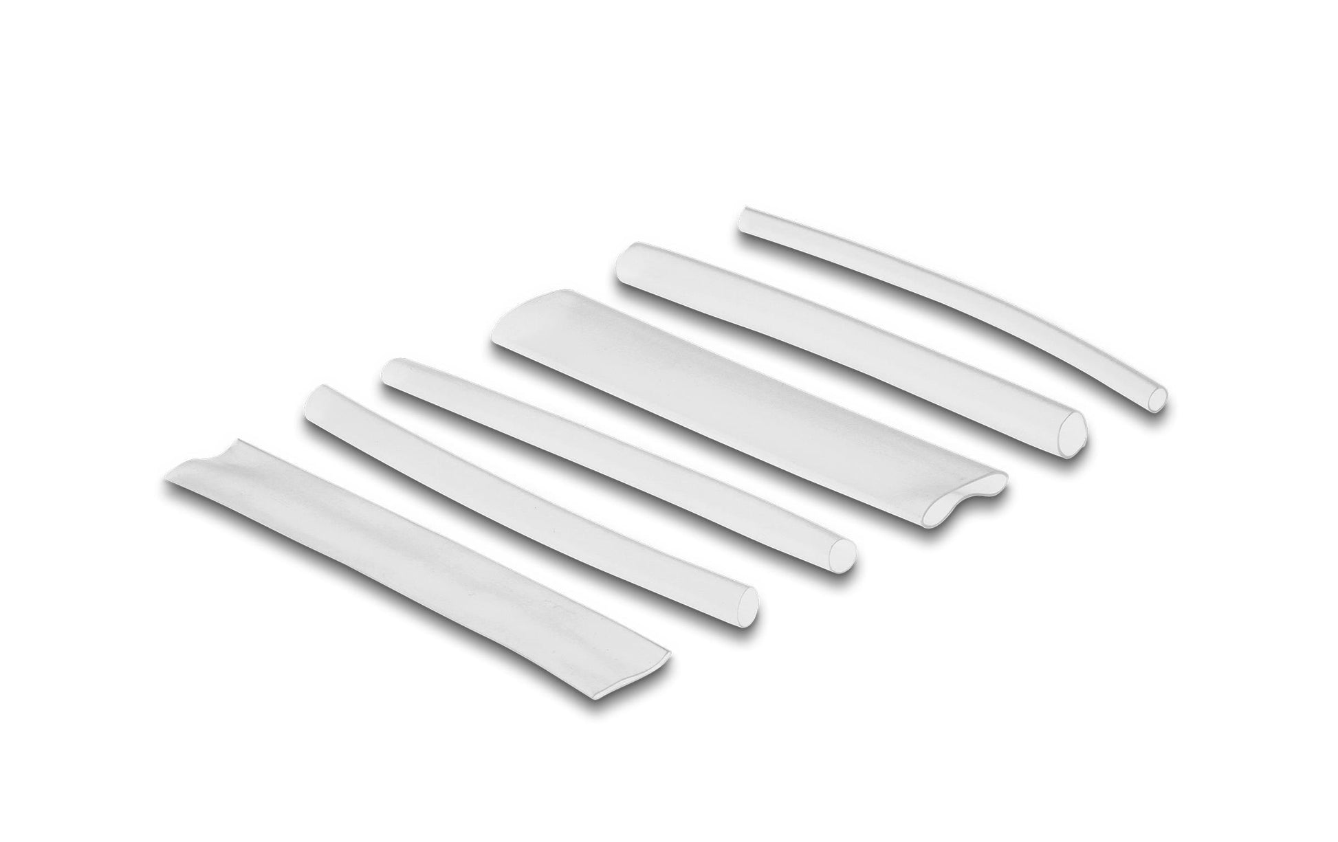 DeLOCK Schrumpfschlauch, Ø 5 mm, 0,10 m, transparent