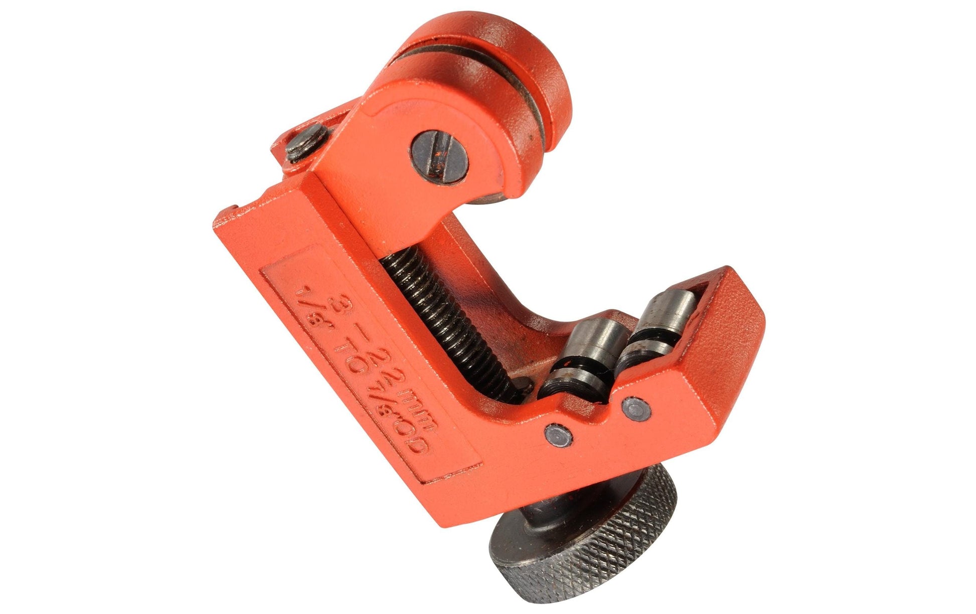 CFH RA 722 – Rohrabschneider 3–22 mm, Stahl, schwarz, rot