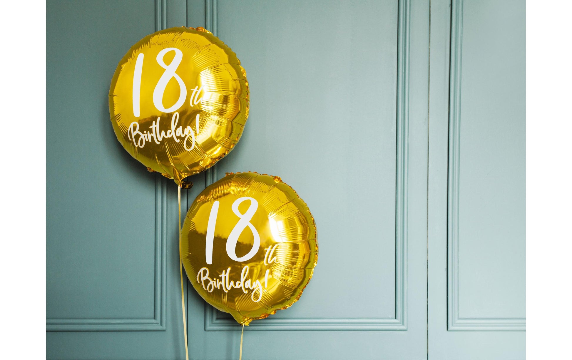 PartyDeco Folienballon – Ø 45 cm – Folie, Mehrfarbig