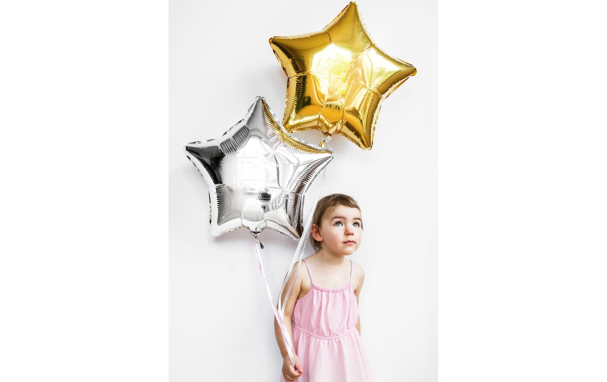 PartyDeco Folienballon Stern – Silber – 48 cm – Folie – 1 Stk