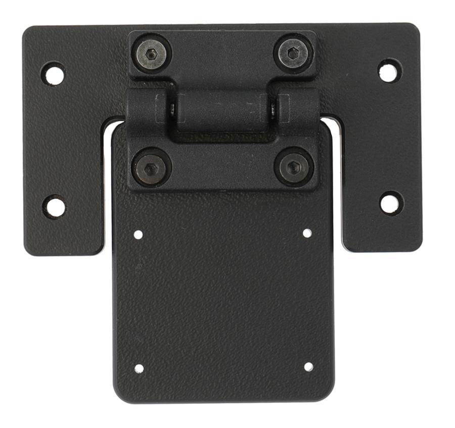 Brodit Montagezubehör Scharnier – Spezialzubehör – ABS, 90×20×86 mm, 71 g – Schwarz