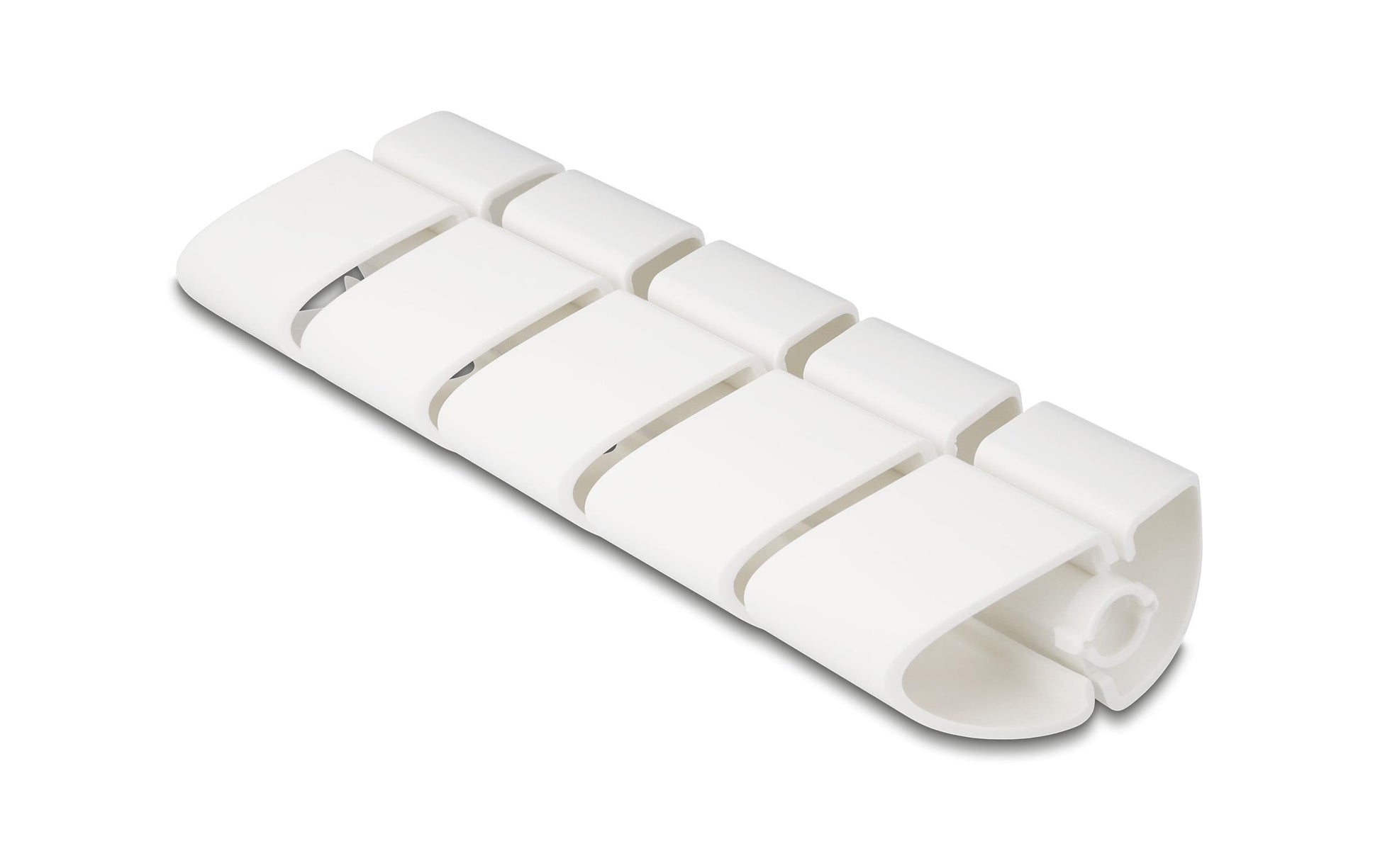 DeLOCK Befestigungsglied – 75×75×45 mm – Kunststoff – Weiss, 5 Stk.