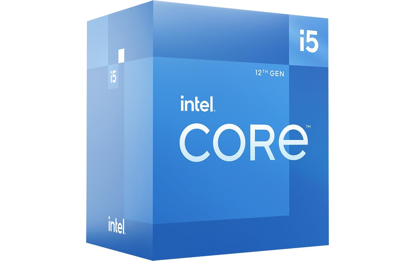 Intel Core i5-12400 – CPU – LGA 1700, 6 Kerne/12 Threads, 4,4 GHz Boost, 18 MB Cache, 65 W, Box, Kühler