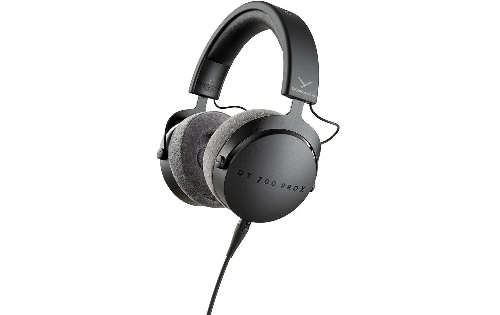 Beyerdynamic DT 700 Pro X (48 Ω) – Over-Ear Studiokopfhörer – geschlossen, 3,5 mm, abnehmbares Kabel – schwarz
